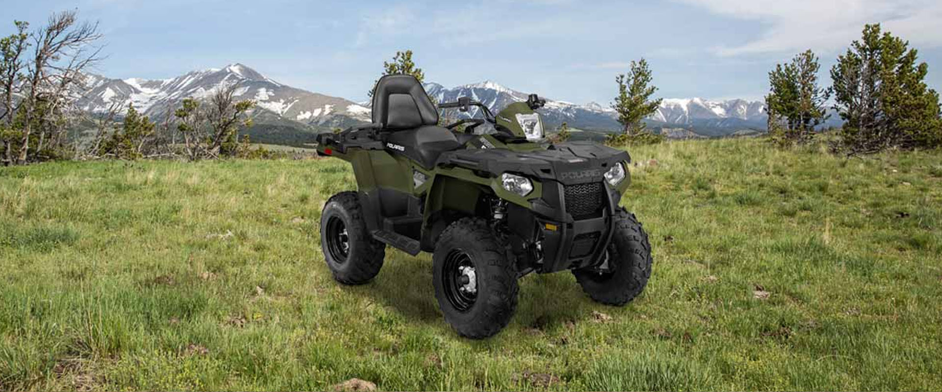 ATV Vehicle Sportsman 570 EPS at Navnit Polaris in Mumbai and Banglore Showrooms
