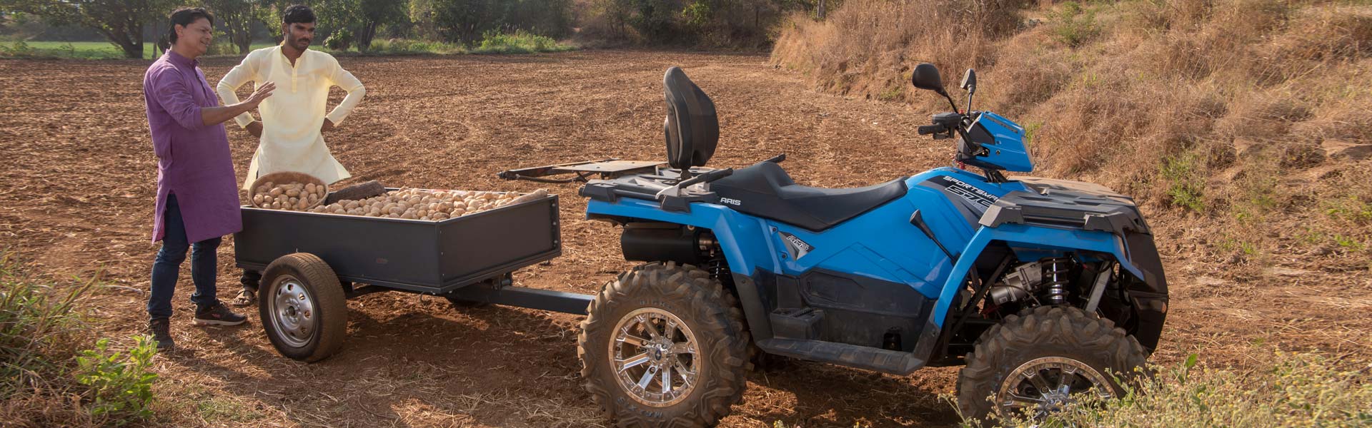 SPORTSMAN® 570 EPS Off Road Vehicles at Navnit Polaris Mumbai, Banglore